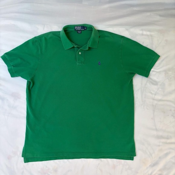 Polo Ralph Lauren Other - Polo Ralph Lauren Green Men's Polo Short Sleeve Shirt 100% Cotton XL